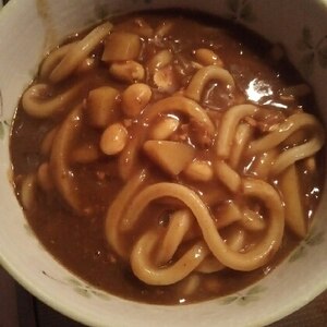 二日目のカレーから美味しいカレーうどん